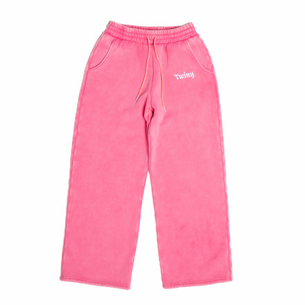 TWINYWORLD SWEATPANT - WASHED PINK